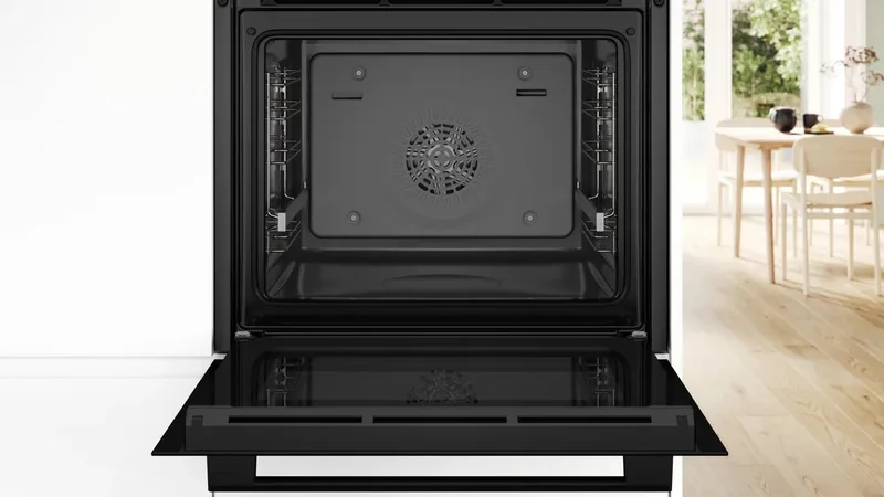 Bosch HQA534EB3 SER4, Oven A+ addSteam water bowl ecoClean back+Hydro, 8 HM, 1 lvl rails, black