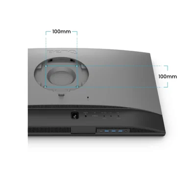 BenQ PD2706QN, 27", 100Hz, QHD IPS, AQCOLOR, Designer, Pantone, Nano Matte Panel, HDR10, 100% sRGB, Card Reader, HDMI (2.0), DP (1.4), USB-C (DP alt. PD 90W), USB Hub, 3.5 Jack, 2x 3W, Pivot, Height adj. 115mm, VESA 100