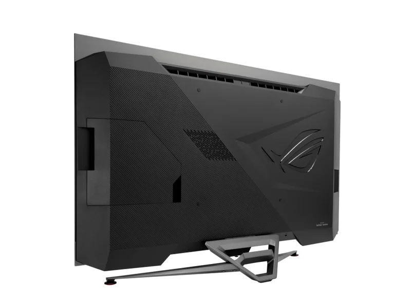 Asus ROG Swift OLED PG48UQ gaming monitor, 47.5'' 4K, OLED, 138Hz (overclocked), 0.1 ms (GTG), G-SYNC compatible, anti-glare micro-texture coating, custom heatsink, uniform brightness, 98% DCI-P3, true 10-bit, HDMI 2.1, DisplayPort 1.4, Black