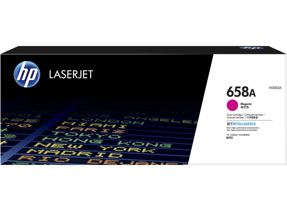 HP 658A Magenta LaserJet Toner Cartridge