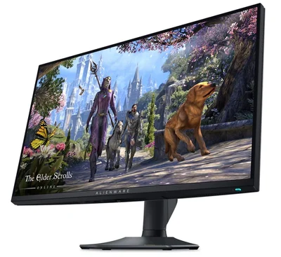 Dell Alienware AW2725QF, 27" LED Anti-Glare, IPS, 0.5 ms GtG, AMD FreeSync Premium Pro, NVIDIA G-SYNC, 1000:1, 500 cd/m2, 4K UHD (3840 x 2160), 180Hz, 100% sRGB, 95% DCI-P3 ,HDMI, DP, USB 3.2 hub, USB-C, PIP, PBP, Height Adjustable, Pivot, Swivel, Tilt