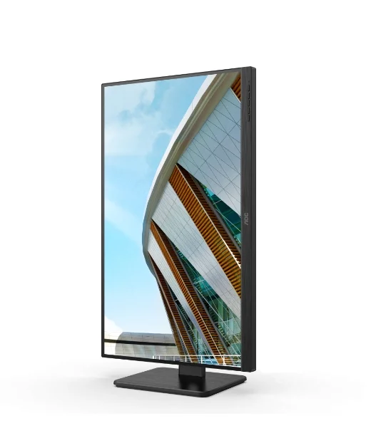 AOC 24P2QM, 23.8" VA WLED, 1920x1080@75Hz, 4ms GtG, 300cd m/2, 3000:1, 50M:1 DCR, Adaptive Sync, Low Blue Light, FlickerFree, 2Wx2, Tilt, Height Adjust, Pivot, Swivel, D-SUB, DVI, HDMI, DP, USB hub