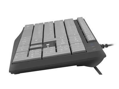 Клавиатура NATEC Nautilus SLIM, Black-Grey, US layout