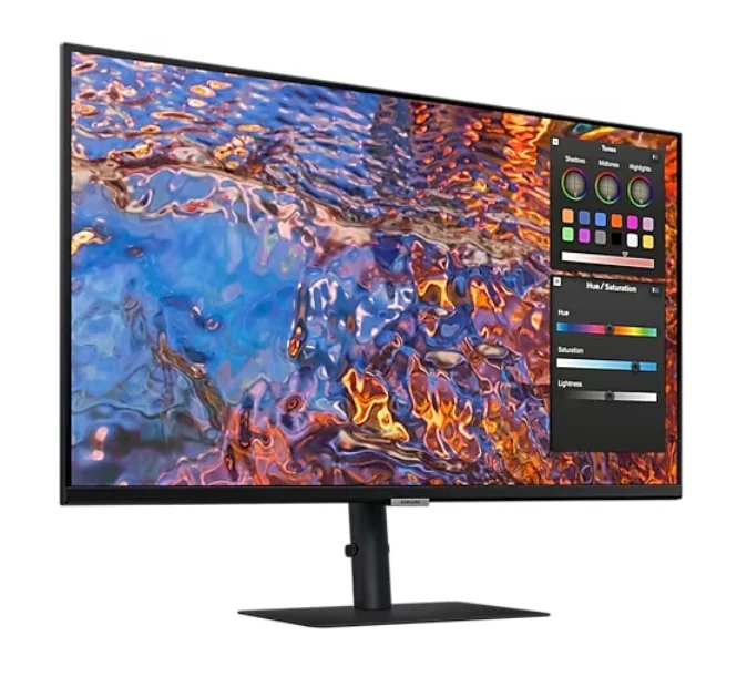 Samsung 32B800 32" IPS LED, 60 Hz, 5 ms GTG, 3840x2160, 300 cd/m2, Flicker Free, PBP, PIP, USB-C 90W, 3xUSB 3.0, Display Port 1.4, 2xHDMI 2.2, Black + Logitech MK250 - Graphite - USINTL