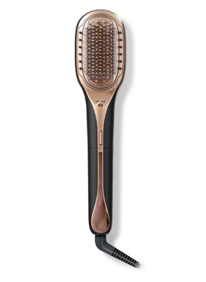 Електрическа четка за коса Rowenta CF9940F0 Hair Therapist с пара, 165W, кератиново покритие, черен