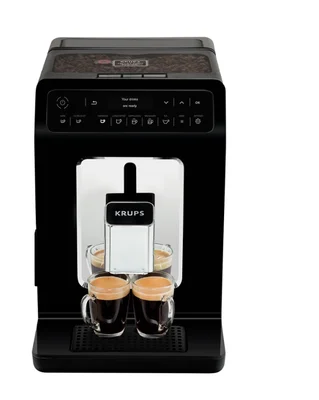 Krups EA890810, Evidence Fully Auto Espresso Machine, 1450W, Led display, 2.3l water tank, black/chrome