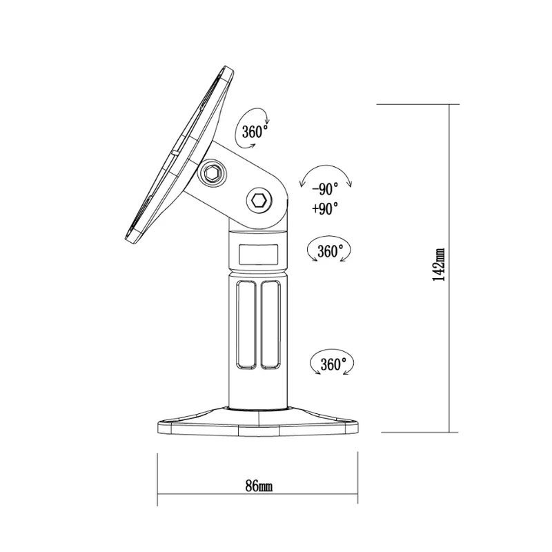 Neomounts Speaker Wall- & Ceiling Mount (set of 2 pieces)