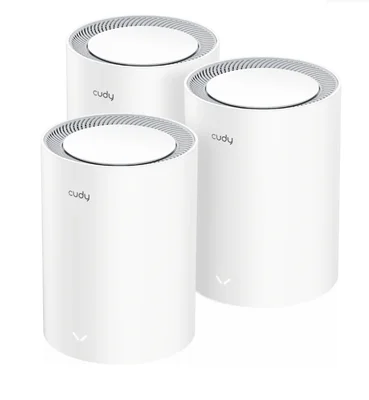 Cudy M3000 (3-Pack) AX3000 Wi-Fi 6 Mesh 2402Mbps at 5GHz + 574Mbps at 2.4GHz
