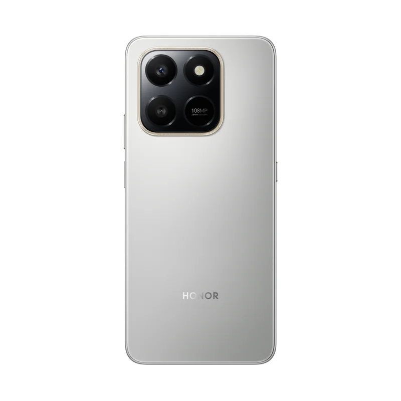 Honor X7d Meteor Silver, Logan-N41C, 6.77" TFT LCD, 1610x720, Qualcomm Snapdragon 685 (4x2.8GHz+4x1.9GHz), 8GB, 256GB, 108+2MP/8MP, 6500mAh, FPT, BT, USB Type-C, IP64, Android 15, MagicOS 9.0