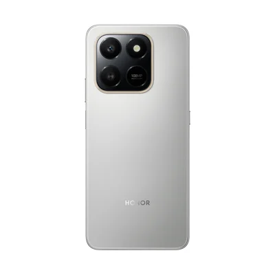 Honor X7d Meteor Silver, Logan-N41C, 6.77" TFT LCD, 1610x720, Qualcomm Snapdragon 685 (4x2.8GHz+4x1.9GHz), 8GB, 256GB, 108+2MP/8MP, 6500mAh, FPT, BT, USB Type-C, IP64, Android 15, MagicOS 9.0