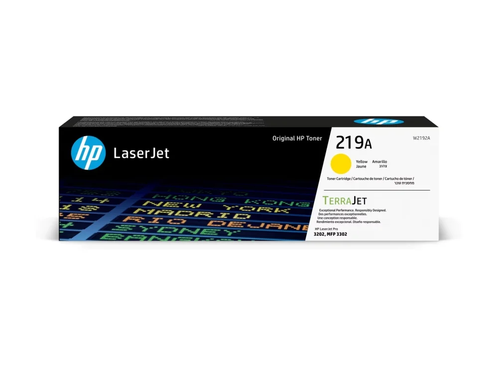 Тонер касета HP 219A Yellow W2192A