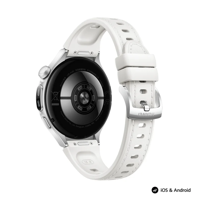 Смарт часовник HUAWEI – Watch 6 Leib-L19L, 1.38" LTPO OLED, 2GB RAM, 64GB, LTE, бял с каишка, комплект с FreeBuds 7i White