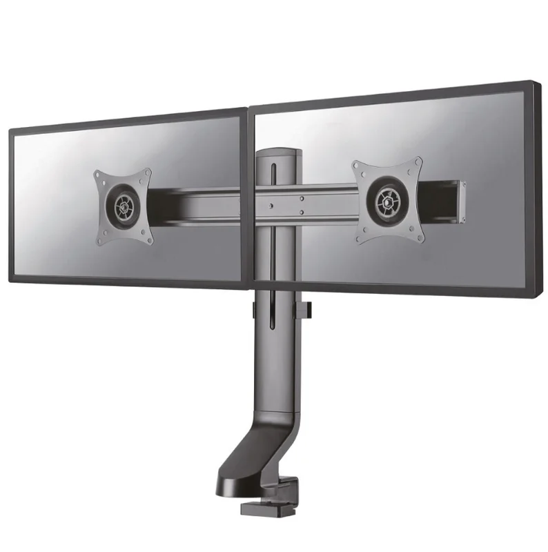 Neomounts Flat Screen Desk Mount (clamp/grommet) for 2 Monitor Screens