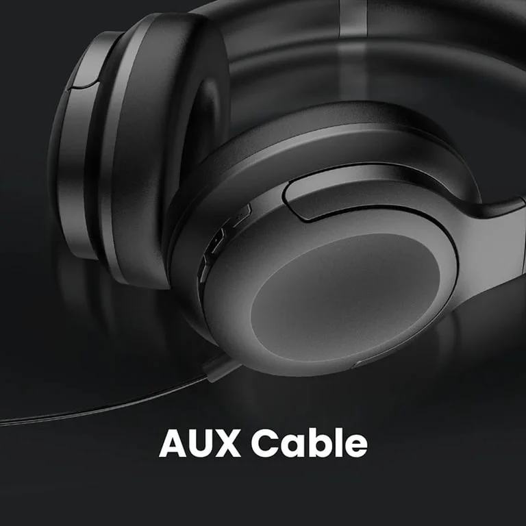 Слушалки HiFuture FutureTour Black, ANC, до 25 часа работа, Bluetooth 5.2, микрофон