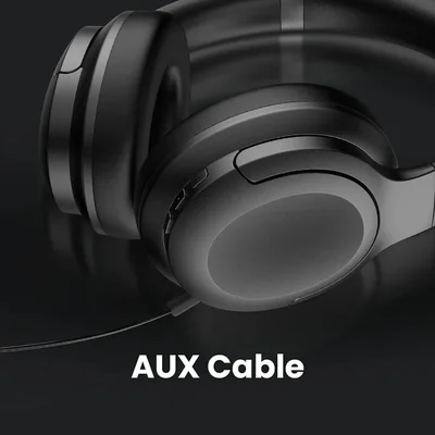 Слушалки HiFuture FutureTour Black, ANC, до 25 часа работа, Bluetooth 5.2, микрофон