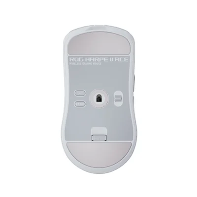 Asus ROG Harpe II Wireless Esports Gaming Mouse, 48g Lightweight, Symmetrical, AimPoint Pro 42K Optical Sensor, Optical Switches, 8K Polling, 5 Programmable Buttons, FPS Games (Moonlight White)