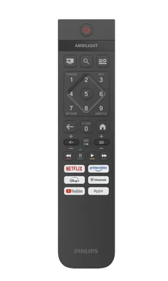Philips 43PUS7000/12, 43" 4K UHD DLED, 3840 x 2160p, 60Hz, DVB-T/T2/T2-HD/C/S/S2, Pixel Precise Ultra HD, HDR10+, HLG, Titan OS, Dolby Atmos, 3*HDMI, 2*USB, 802.11ac, BT 5.2, 20W RMS, Black