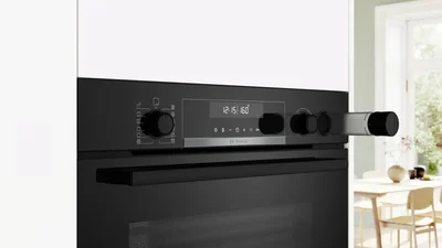 Bosch HRG578CB7 SER6, Combi-steam oven A+, AddSteam, Pyro, 12 HM, AutoPilot 30, Meatprobe (1p), SoftClose&SoftOpen, AirFry tray, black, HC