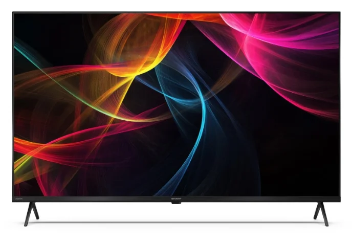 Sharp 43HL4265E, 43" Google TV, 4K Ultra HD  3840x2160 Frameless, 1 000 000:1, AQUOS, DVB-T/T2/C/S/S2, Active Motion 1000, HDR10, Dolby Atmos, Dolby Vision, Google Assistant, Google Cast, HDMI 2.1 with eARC, 3.5mm Headphone jack / line-out, USB, Wi-Fi