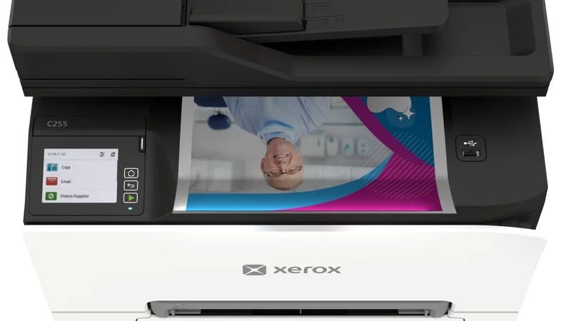 Xerox C255A A4 multifunction printer 25 ppm, wifi,  Duplex, Copy, Print, Scan