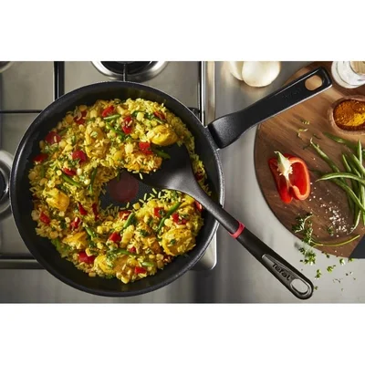 Уок тиган Tefal C3840553 XL Intense 26 см, Thermo-Spot, незалепващо покритие