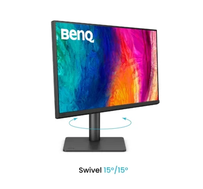 BenQ PD2706QN, 27", 100Hz, QHD IPS, AQCOLOR, Designer, Pantone, Nano Matte Panel, HDR10, 100% sRGB, Card Reader, HDMI (2.0), DP (1.4), USB-C (DP alt. PD 90W), USB Hub, 3.5 Jack, 2x 3W, Pivot, Height adj. 115mm, VESA 100