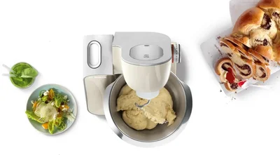 Кухненска машина BOSCH – MUM58L00, SER4, MUM5, 1000W, 3.9л купа, 7 скорости, сива
