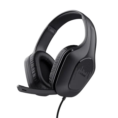 Геймърски слушалки TRUST GXT415 Zirox, Black