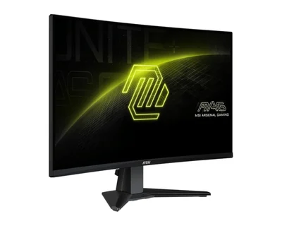 MSI MAG 27C6F, 27", Rapid VA, 180Hz, 0.5ms, VRR, CEC, CONSOLE MODE, 1920x1080 FHD, Curved, Anti-glare, Adaptive-sync, Frameless, Anti-Flicker, LBL, 250 nits, 3000:1, 100M:1, 1x Display Port (1.2a), 2x HDMI (2.0b), Headphone out, Tilt, FRAMELESS, VESA