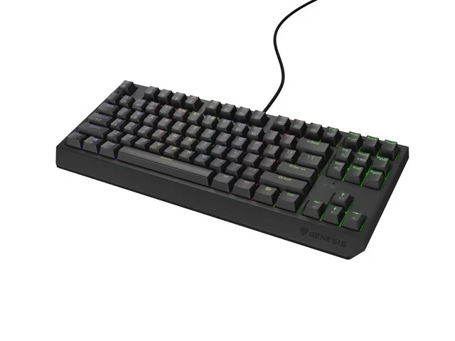 Геймърска клавиатура Genesis Thor 230 TKL Outemu Red RGB Black Hot Swap