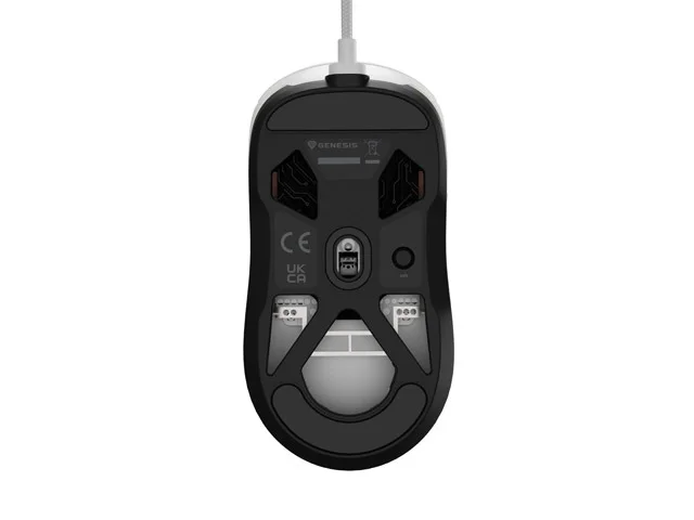 Геймърска мишка Genesis Krypton 660 12000 DPI RGB Бяла