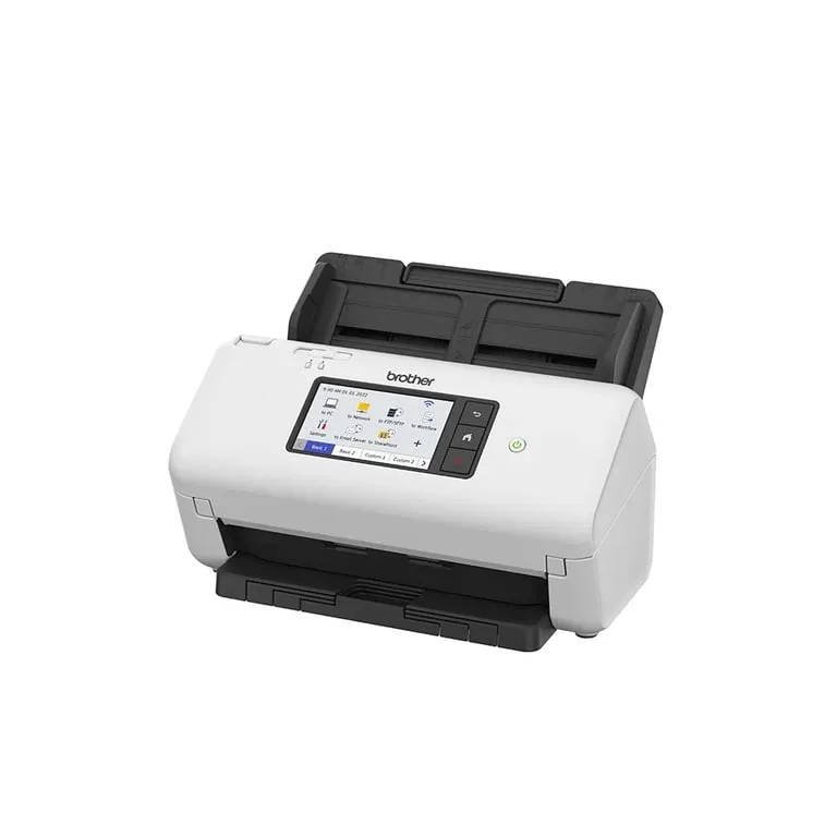 Скенер Brother ADS-4700W, документен, Dual CIS, Duplex, A4, 600x600dpi, 40ppm, ADF, Wi-Fi, LAN, USB 3.0