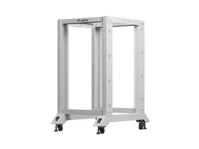 Lanberg open rack 19" 18U 600x800, grey