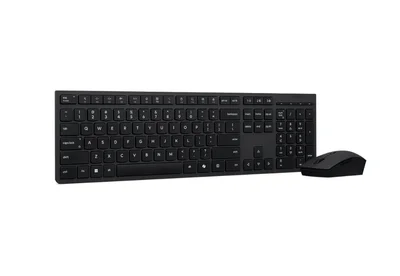 Комплект безжична клавиатура и мишка Lenovo – 4X31R64320, презареждаеми, Bluetooth, българска подредба, сиви
