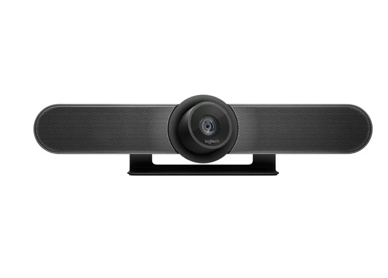 Уеб камера Logitech MeetUp Ultra HD 4K, 120° зрителен ъгъл, моторизиран пан/наклон, 5x HD зуум, вградени микрофони и говорители, черен