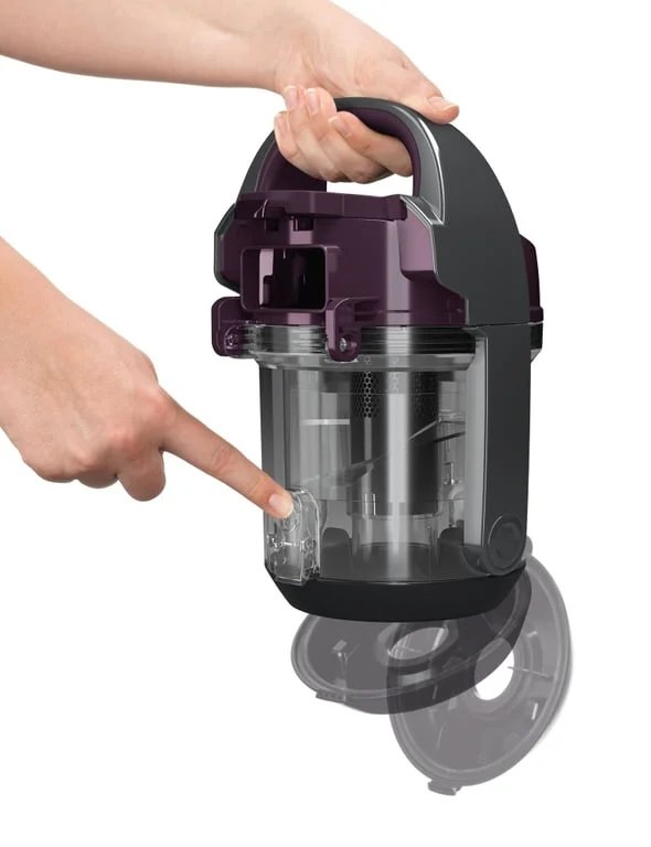 Bosch BGC05AAA1, Vacuum Cleaner, 700 W, Bagless type, 1.5 L, 78 dB(A), Energy efficiency class A, purple/stone gray