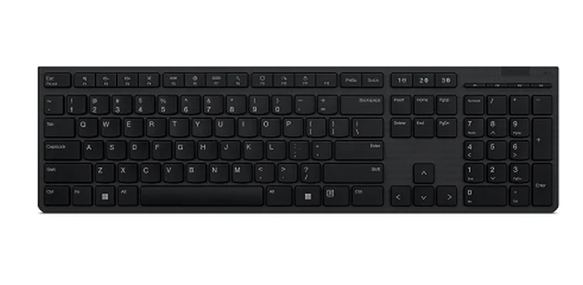 Lenovo Professional Wireless Rechargeable Keyboard AI - Bulgarian