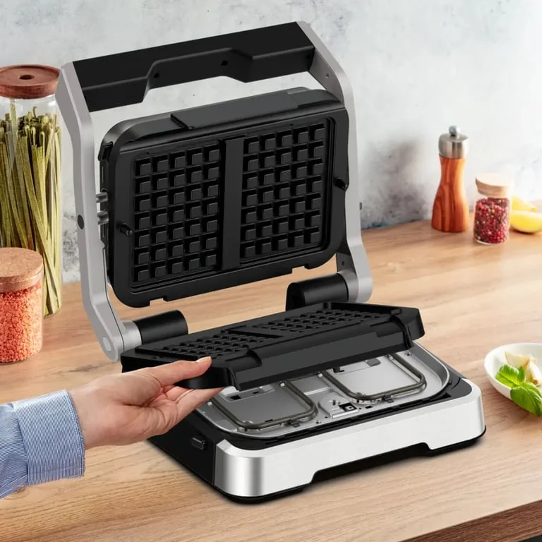 Плочи за гофрети Tefal XA730810 за OptiGrill 4in1/2in1, алуминий