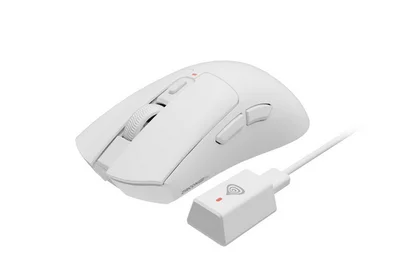 Genesis Wireless Gaming Mouse Zircon 880 Pro 8K 30000dpi, White