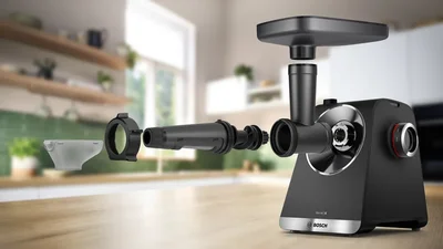 Приставка за сокоизстисквачка Bosch MWZS0JPB – съвместима с MultiPower Series 4, 6 и 8