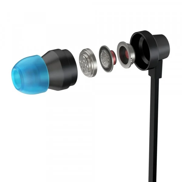 Logitech G333 Gaming Headphones, Cable Management, Custom-length Cable, Dual Dynamic Drivers, Black