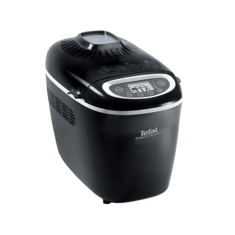 Хлебопекарна Tefal PF611838 1600W, 750/1000/1500 г, 19 програми, 3 степени на изпичане, черна