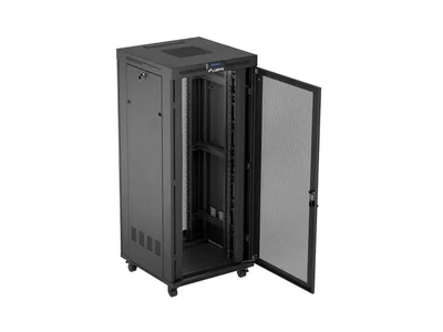 Lanberg rack cabinet 19" free-standing 37U/600X800 (FLAT PACK) with mesh door LCD black