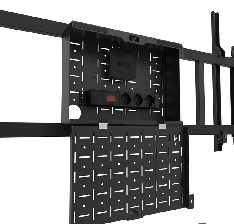 Neomounts Move Go XL Mobile Floor Stand (fast install, height adjustable)