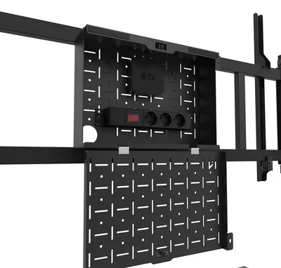 Neomounts Move Go XL Mobile Floor Stand (fast install, height adjustable)