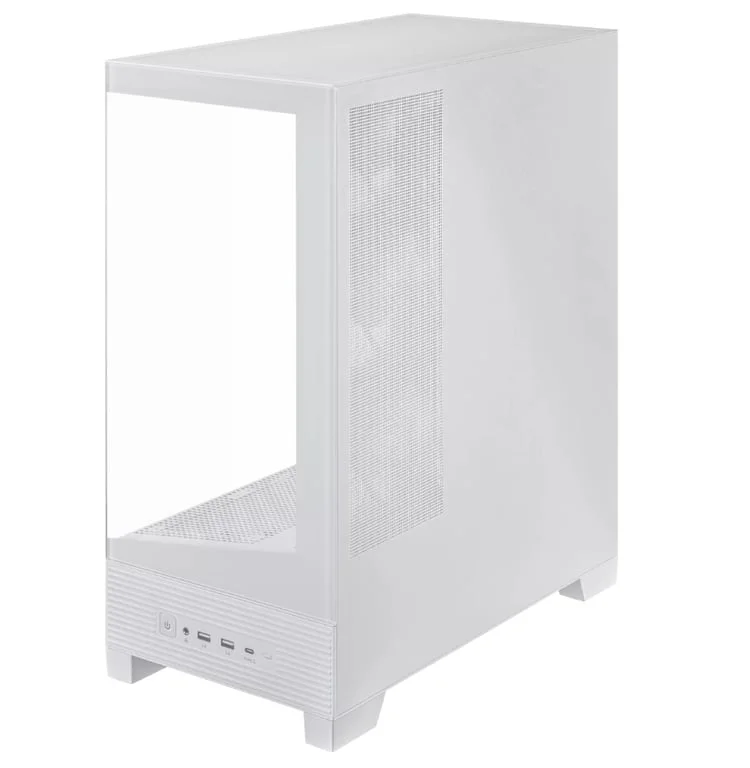 Кутия за компютър ASUS A31 Plus TG White Middle Tower