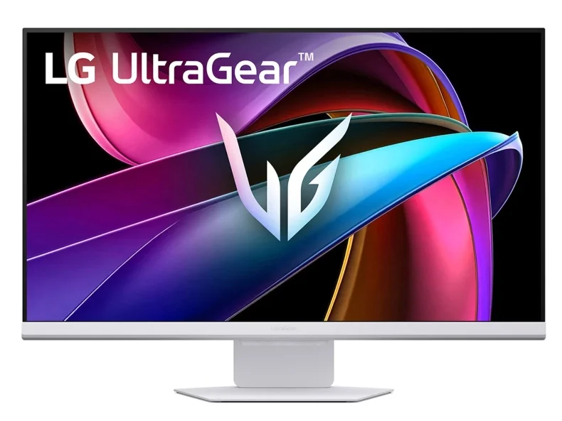 Монитор LG UltraGear 32G810SA-W 31.5" IPS 4K UHD 144Hz 1ms Smart webOS FreeSync G-SYNC HDR10 DCI-P3 95% USB-C Бял