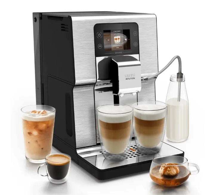 Krups EA879EE0 Es Fa Intuition Hot&Cold Silver