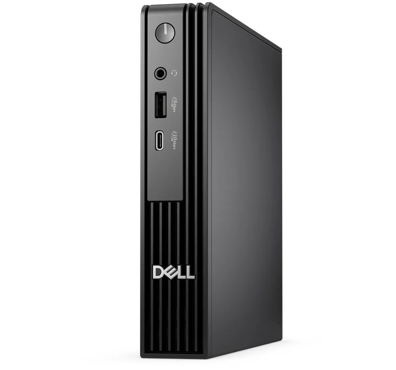 Настолен компютър DELL Pro Micro QCM1250, Intel Core Ultra 7 265T, 16GB RAM, 512GB SSD, Windows 11 Pro, черен
