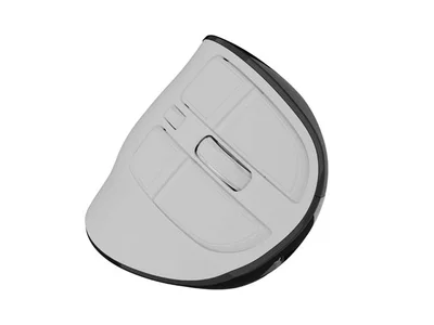 Мишка NATEC Euphonie Vertical PRO Wireless, Bluetooth 5.0, 4000 DPI, програмируема, бяла